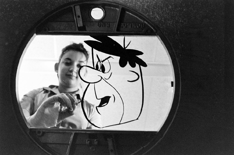 Illustration for article titled 12 Rare Flintstones Production Shots From the Golden Age of Animation